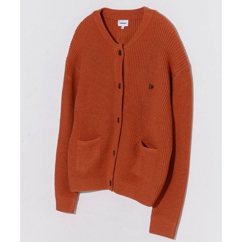 디스펑트 DYSFUNCT D2s Over Fit Cardigan DARK ORANGE