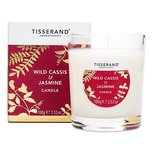 티서랜드 아로마테라피 캔들 100g, Wild Cassis + Jasmine, 1개