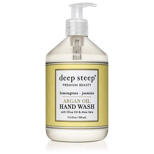 딥스팁 아르간 오일 핸드 워시 520ml, Lemongrass - Jasmine, 1개