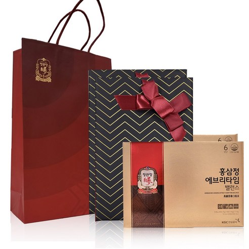 올따옴) 정관장 홍삼정 에브리타임 리본포장 선물세트 20T, 200ml, 1개