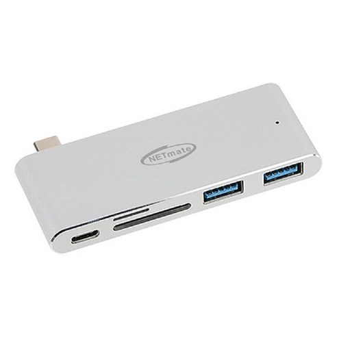 USB 3.0 C타입 노트북 도킹 멀티 허브 리더기 컨버터 Micro SD 맥북, 1개