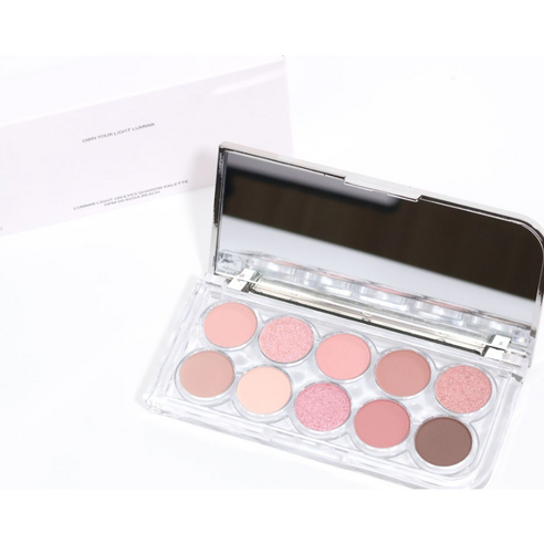 새벽녘 장미 정원의 색채를 담다: 루미르 로사비치 아이섀도우 팔레트 심층 탐구 루미르팔레트