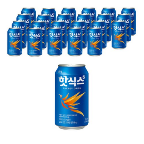 핫식스 355미리, 355ml, 20개