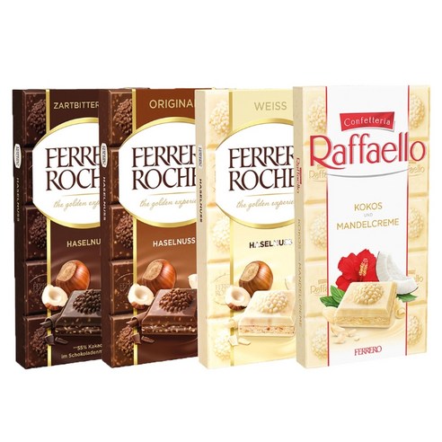 빼빼로  페레로로쉐 초콜릿바 90g 4종 택1 (오리지널 다크초콜릿 화이트 라파엘로), 1개, 오리지널 90g