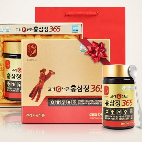NEW 고려 6년근 홍삼정365 240g 2병, 상세페이지 참조, 상세페이지 참조