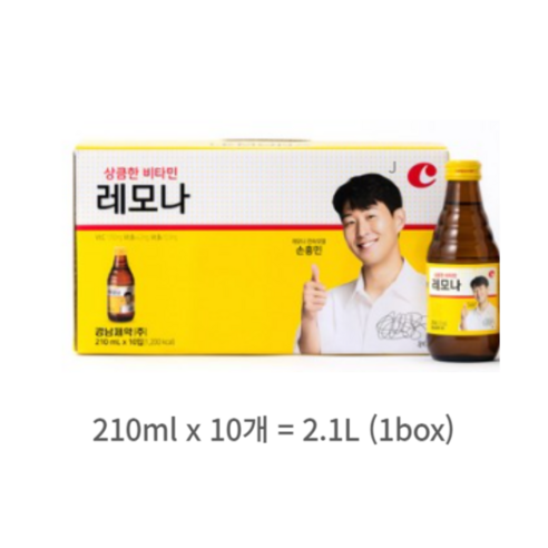 경남제약 상큼한 비타민 레모나, 비타민C 2박스, 210ml, 10개