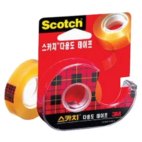 쓰리엠 다용도 테이프 디스펜서 581 18mm x 15m, 5개