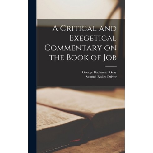 (영문도서) A Critical and Exegetical Commentary on the Book of Job Hardcover, Legare Street Press, English, 9781015793637