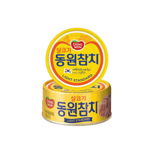 동원참치 라이트스탠다드 통조림 85g 8캔 + 150g 2캔, 고추참치85gx8캔, 김치찌개용참치 150g x 2캔