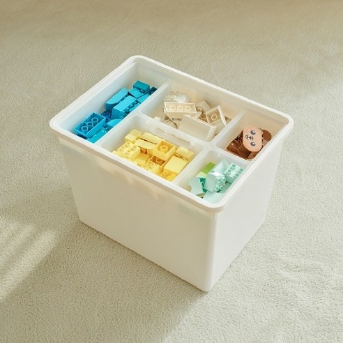 아이 방을 산뜻하게, 한샘 샘키즈 수납장 전용 플라스틱 박스로 정리 습관을 선물하세요!