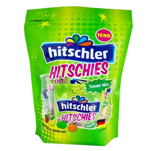 히츨러 히치스 사우어 츄잉젤리 10p, 400g, 1개