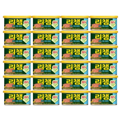 동원에프앤비 리챔 더블라이트 200g x 24개 (1box), 상세 설명 참조