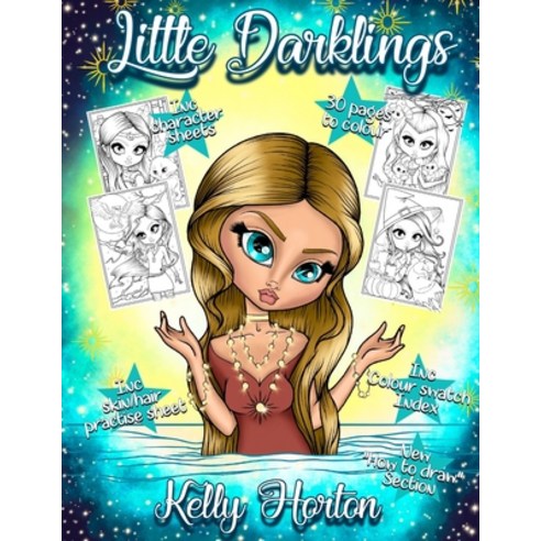 The Little Darklings: An Adult colouring book from The World of the Little Darlings Paperback, Independently Published, English, 9781689433891