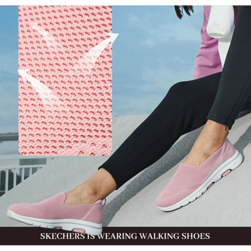 [해피데이] 스케쳐스 여성용 고워크 ULTAR GO 에볼루션 울트라 초경량 푹신 운동화(양말증정)