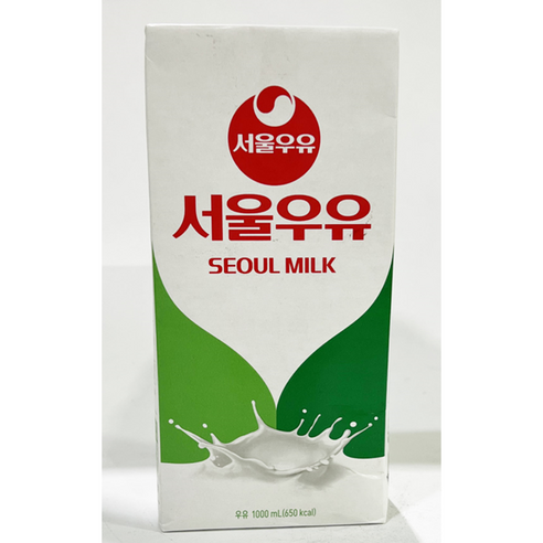 서울우유 멸균 흰우유, 1L, 2개