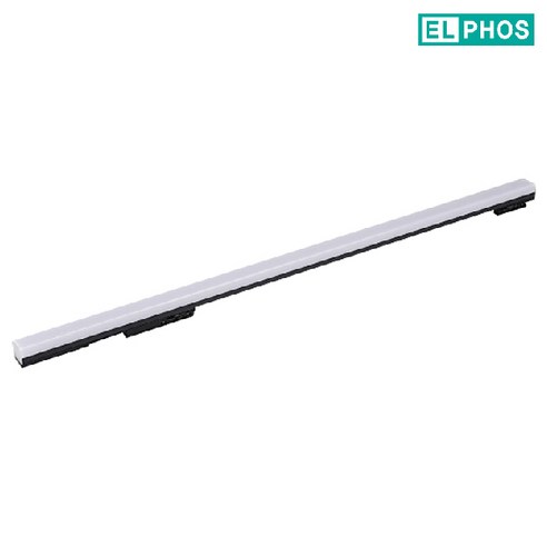 엘포스 LED TS-LINE 레일조명 바디블랙 30W 1200mm 주백색, 1개