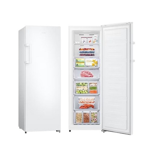 삼성전자 1도어 냉동고 227L 화이트 프리스탠딩: 주방에 스타일과 기능을 더하세요