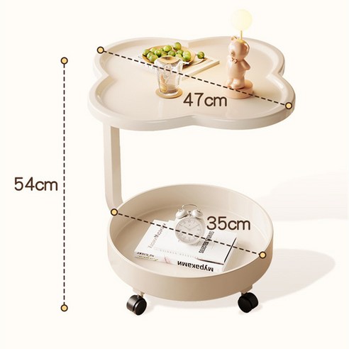 행운을 담은 침대 사이드 테이블, M-0100으로 침실에 특별함을 더하세요.