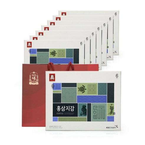 정관장 홍삼지감 50ml 20포 + 쇼핑백, 8세트
