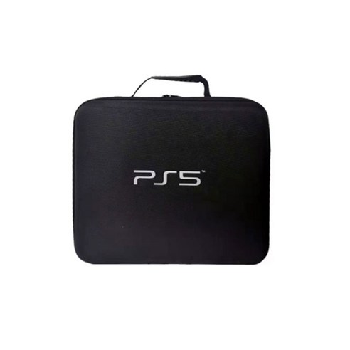 PS5 호환 보관가방 하드케이스 이동가방 수납 어깨끈포함, 블랙, 1개, A타입