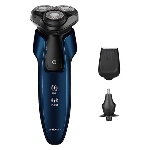 SID 스마트 전동 충전 면도기, 블루, RS7360B