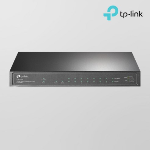 티피링크 TL-SG1210P 10포트 기가비트 스위치( 8포트 PoE+)