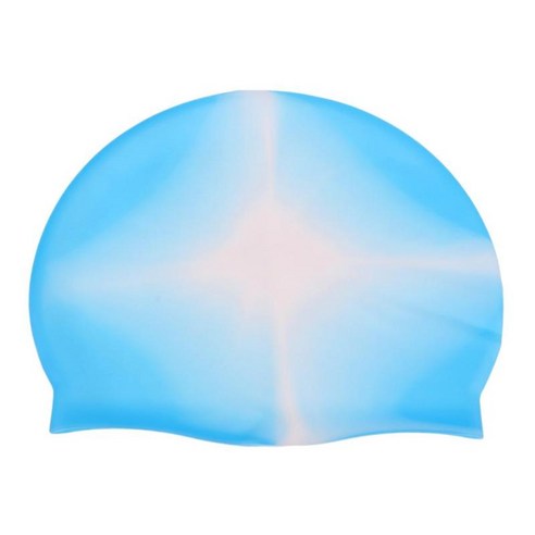 남여 공용 튼튼한 스트레치 실리콘 수영 모자 여름 해변 수영 모자 수영복, A4, 설명