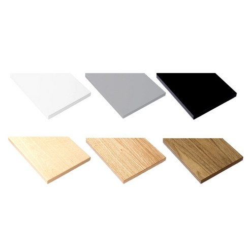 스트링 시스템 선반 Shelves 3pcs 78x30 78x20 58x20 (1세트 3개), 블랙