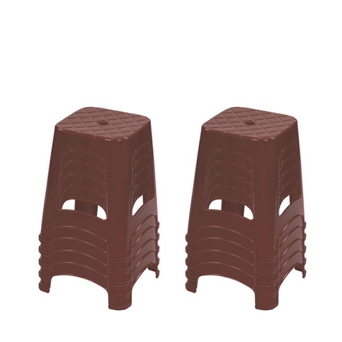 플라스틱의자 튼튼의자 야외의자 행사 편의점 포장마차 간이용 보조 10개, 그레이(10개)