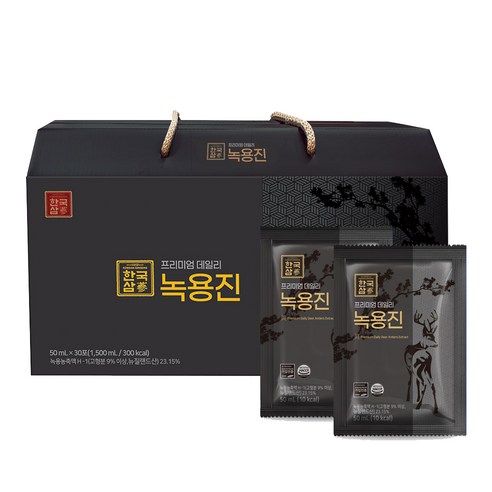 한국삼 프리미엄 데일리 녹용진 (50ml x 30포)