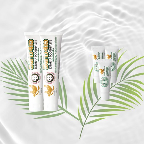 태국 왕실의 비밀, 천연 허브 콩알 치약으로 깨끗하고 상쾌한 하루를 시작하세요 태국콩알치약