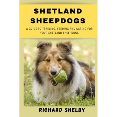 (영문도서) Shetland sheepdogs: A guide to training feeding and caring for your Shetland sheepdogs Paperback, Independently Published, English, 9798879536850