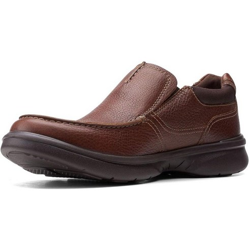 Clarks 여성용 Reileigh Bay 슬라이드 샌들 시나몬 가죽 클락스러거 10 Clarks 남성용 브래들리 바이브 옥스포드 탠 텀블드 가죽