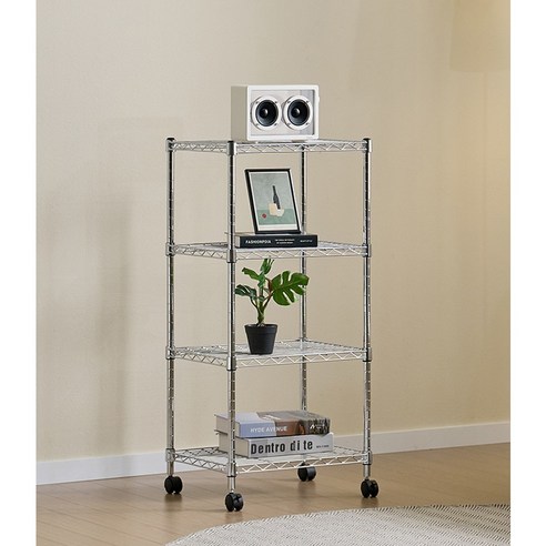 리빙코아 메탈 철제 다용도 선반 모음, 5단