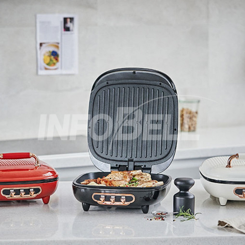 더블 몬스터 초대형 전기 양면 그릴팬: 맛있는 식사를 위한 필수품