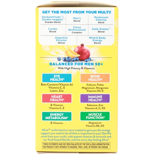 건강한 남성을 위한 멀티비타민