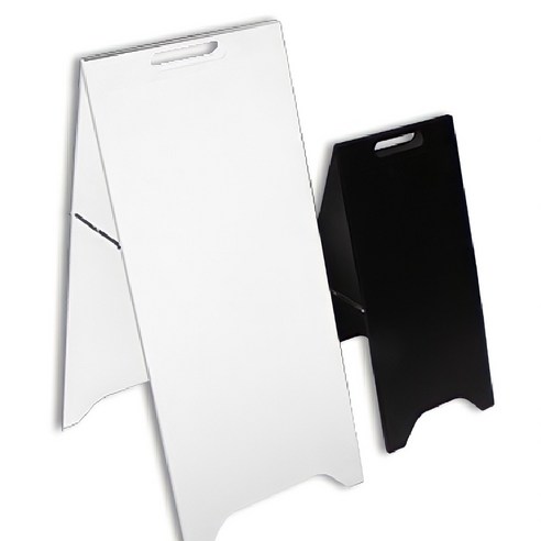 매혹적인 공간 연출의 시작, 철제 A형 입간판: 당신의 감각적인 선택 철제입간판a형소형