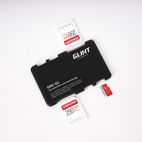 GC글린트 슬림 SD카드 케이스 보관함 GMC-02, 글린트 슬림 SD카드 케이스 카드형 보관함 GMC-02