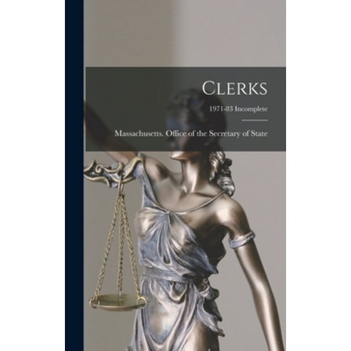 (영문도서) Clerks; 1971-83 Incomplete Hardcover, Hassell Street Press, English, 9781014100573