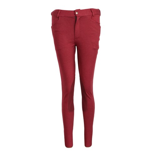 YSSHOP 유니섹스 승마 바지 Jodhpurs Stretchy Cotton 승마 바지, {"사이즈":"36"}, {"수건소재":"면"}, 빨간