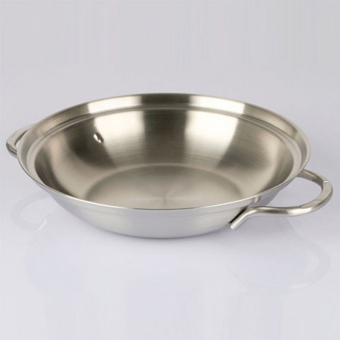 주방프라자 국산 업소용 전골냄비 스텐 통3중 인덕션 전골팬 감자탕냄비