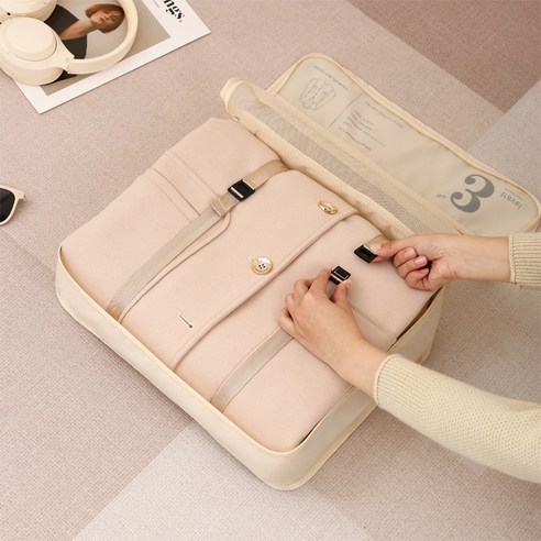 아정이네 여행용 파우치 7종 세트: 여행 필수품을 정리하고 수납하는 완벽한 솔루션