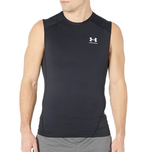 [언더아머] HeatGear 아머 슬리브리스_T 1361522-001
