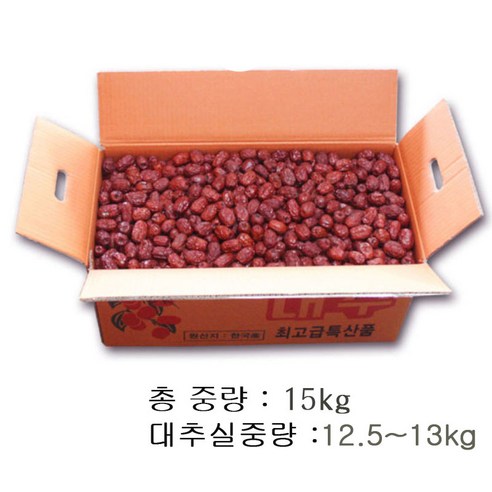 이베따 경북 경산 햇 건대추 1kg 상초, 6개 대추상초 8 (중 (중사이즈) 13kg) 햇 건대추 정품 중 사이즈입니다 (차.한약재료로 많이 사용), 1개