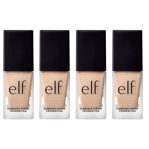 elf 플로리스 피니쉬 파운데이션 20ml, Natural(Previously Porcelain), 4개