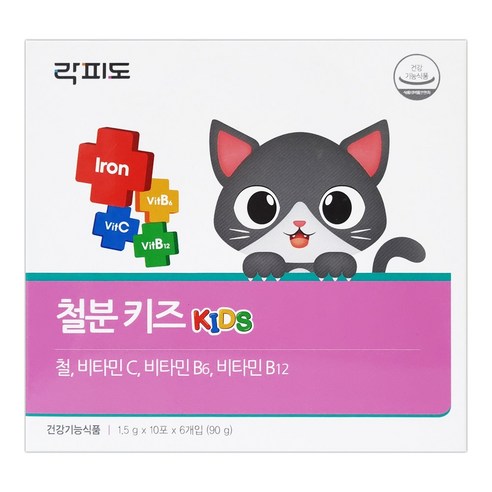 락피도 철분 키즈, 90g, 1개