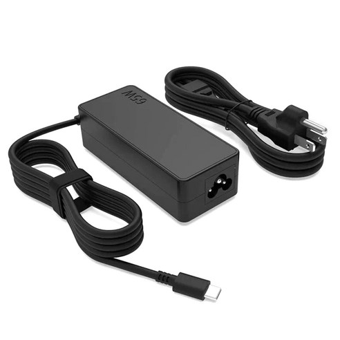 New 65W USB Type-C Laptop Charger Input: 100-240V 50-60Hz Output: 5V 9V 15V 20V, 한개옵션0, 한개옵션1