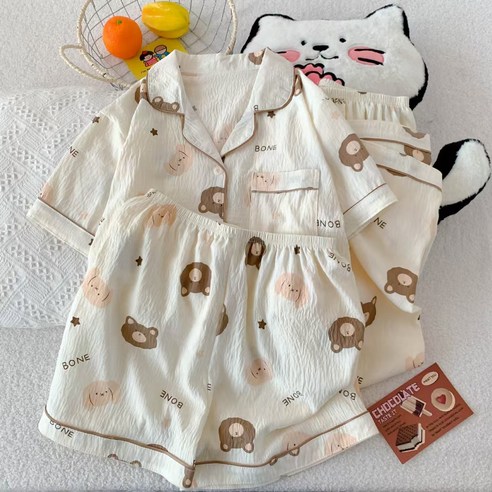 "잠 못 이루는 밤, 곰돌이 한 마리가 당신의 숙면을 책임진다면?" – YioYcc 파자마 솔직 후기 곰돌이잠옷