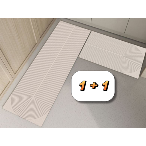 주방의 편안함을 높여주는 라플로우 규조토 발매트