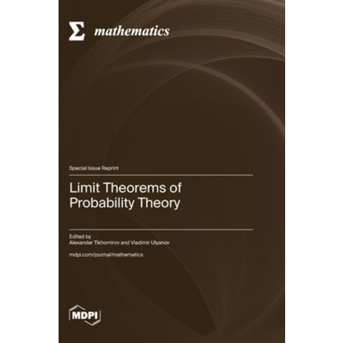 (영문도서) Limit Theorems of Probability Theory Hardcover, Mdpi AG, English, 9783036591926